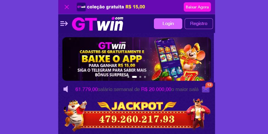 GTWin App: Baixe Agora e Aposte de Qualquer Lugar no Brasil